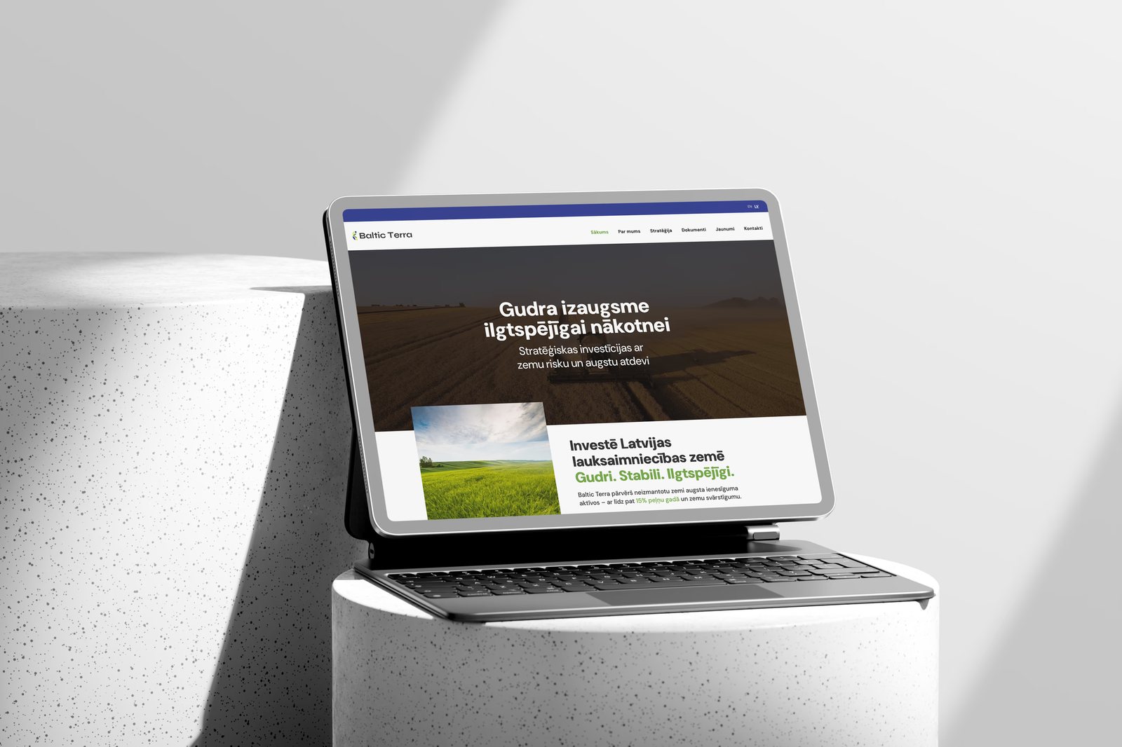 Baltic Terra website